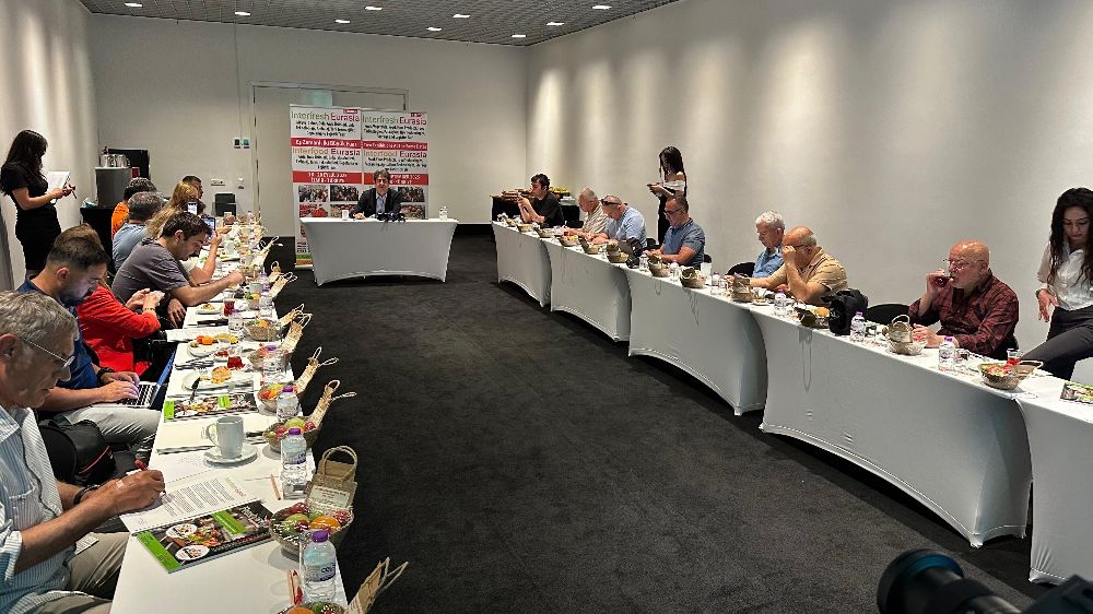 Interfresh Eurasia'nın basın toplantısı Antalya'da yapıldı