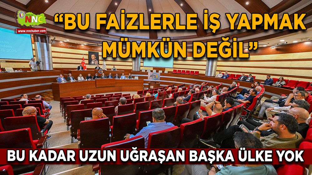 'İş yapmak artık imkansız!' ATSO Başkanı'ndan faiz tepkisi