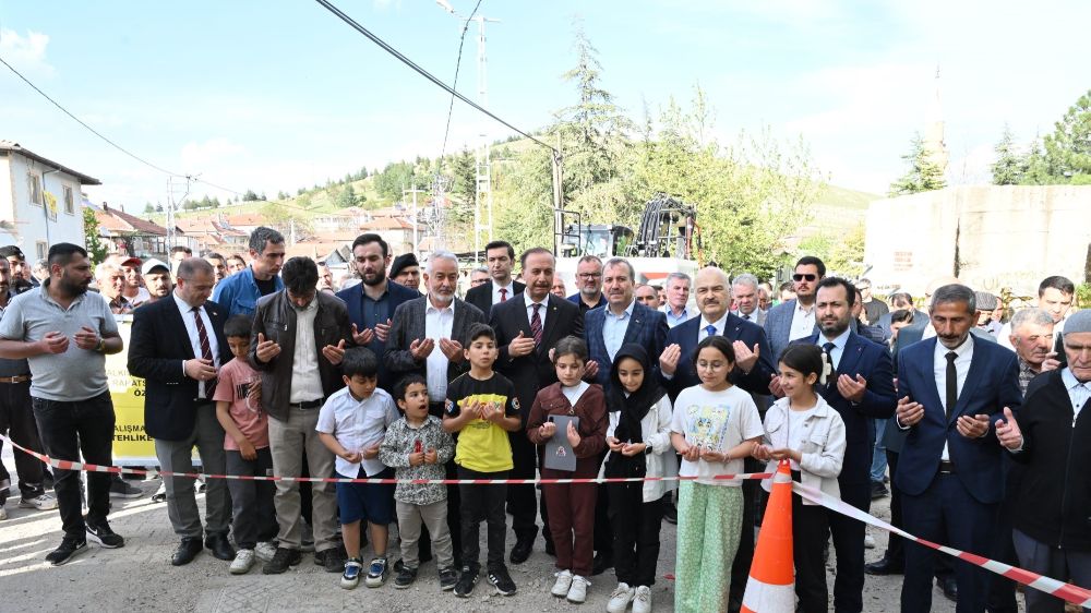 Isparta'da 9'uncu köy olarak Senirce doğal gaza kavuşuyor