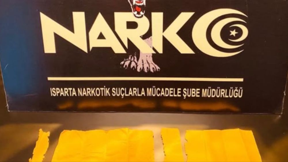 Isparta’da bin 256 kullanımlık sentetik kannabinoid ele geçirildi