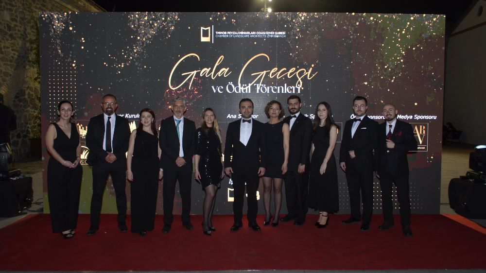 İzmir’de Görkemli Gece Peyzaj Mimarları Dayanışma ve Umutla Gala Gecesinde Bir Aradaydı