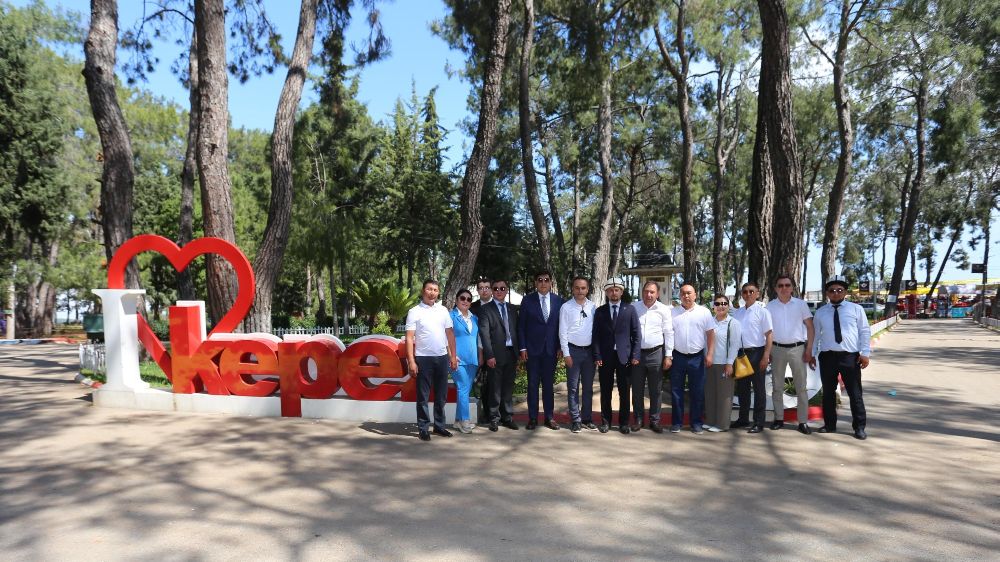 Kepez ve Kırgız Balıkçı şehri arasında kardeşlik köprüsü kuruldu