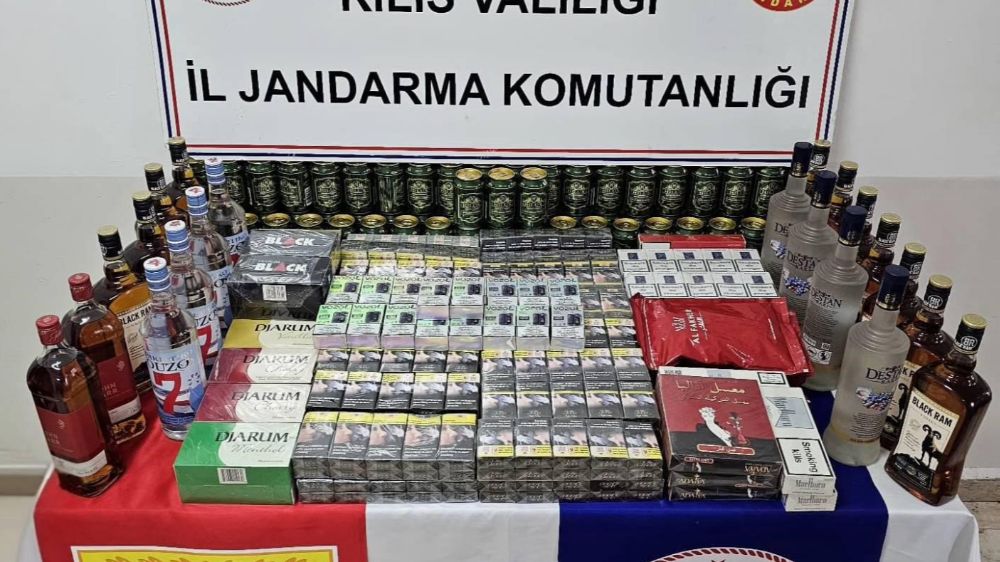 Kilis'te kaçakçılık operasyonu: 3 gözaltı