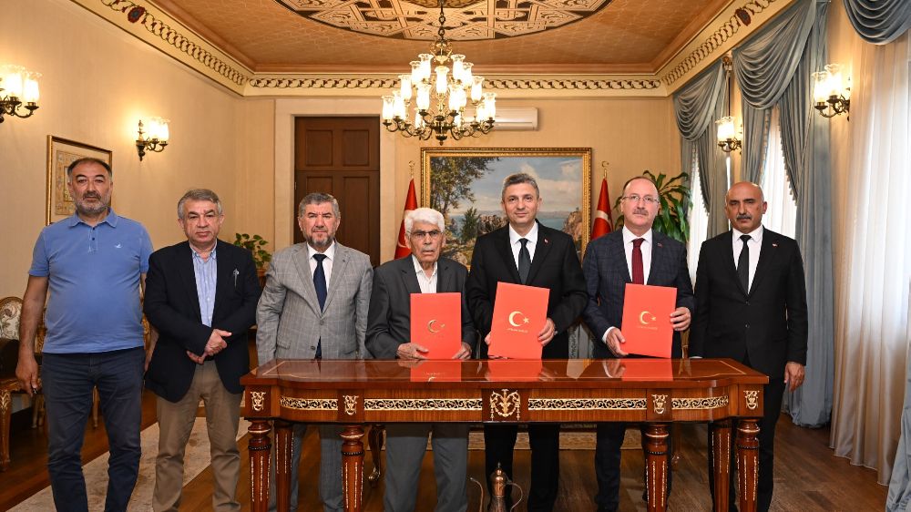 Manavgat'a 24 derslikli ortaokul için protokol imzalandı