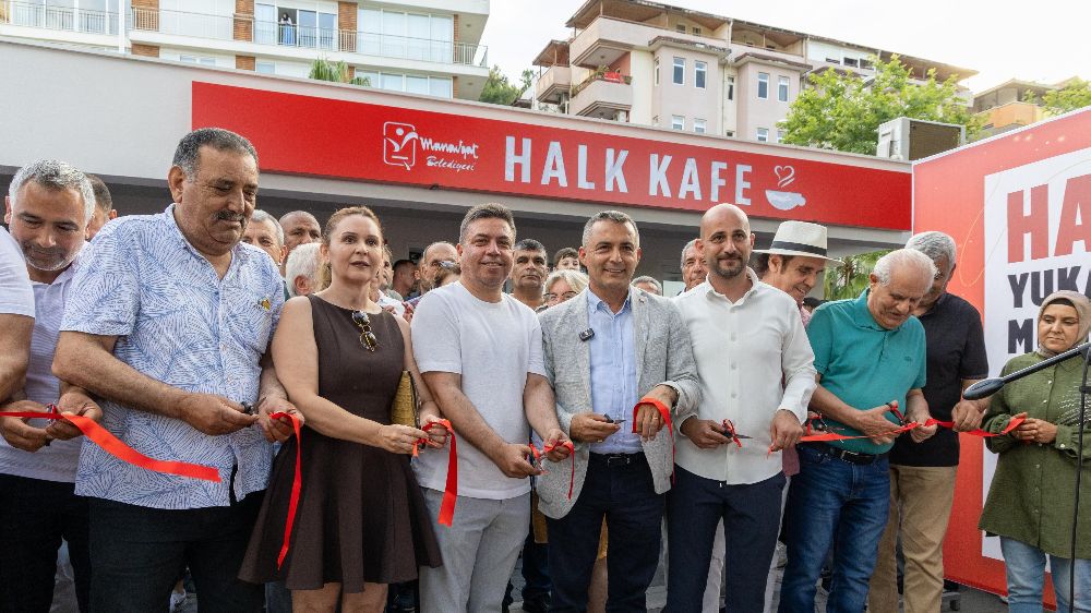 Manavgat’ta ilk halk kafe açıldı