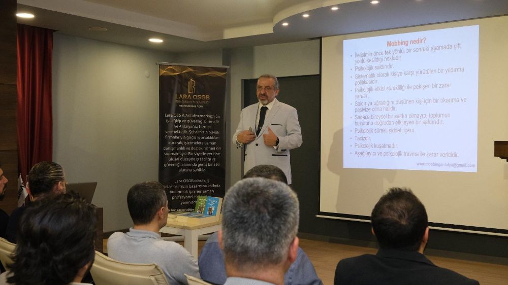  MÜSİAD Antalya’da iş güvenliği ve mobbing konusu ele alındı