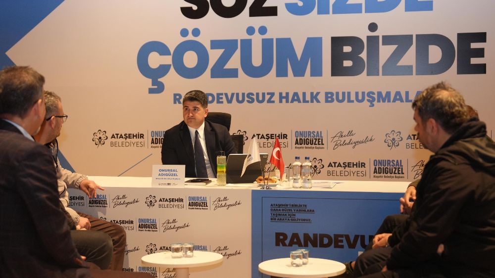 Randevusuz halk buluşmalarının üçüncüsü gerçekleşti