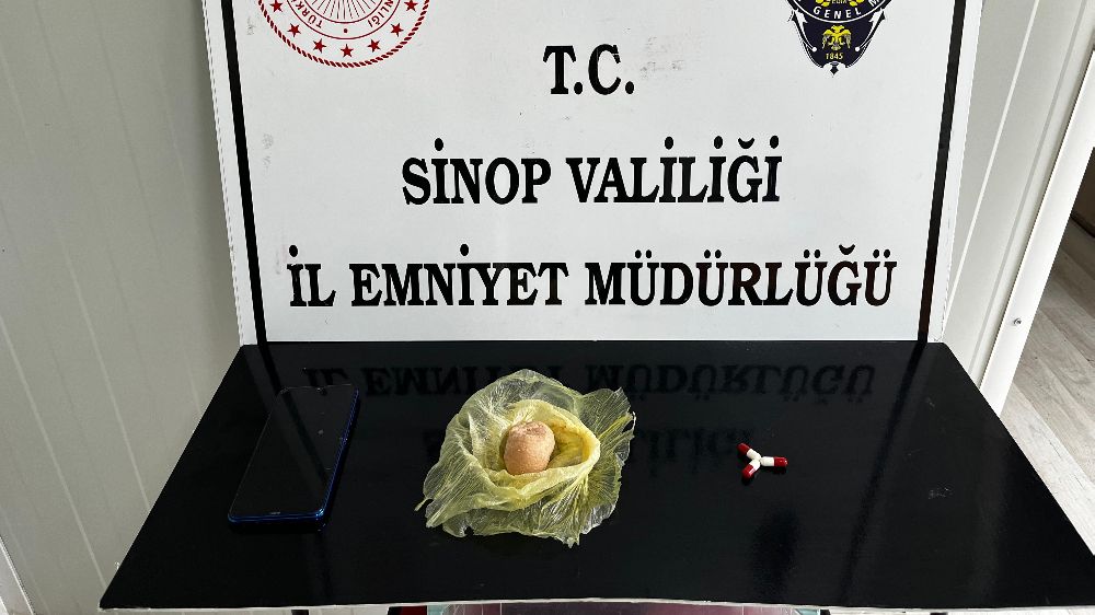 Şüpheli şahıstan uyuşturucu çıktı