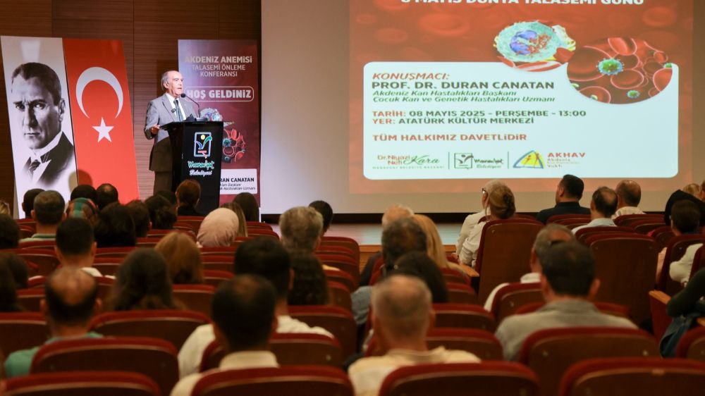 Talasemi konferansında erken teşhisin önemi vurgulandı