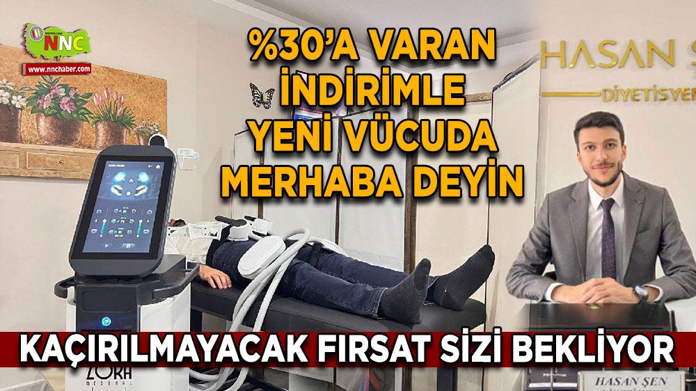 %30’a varan indirimle yeni vücuda merhaba deyin Kaçırılmayacak fırsat sizi bekliyor