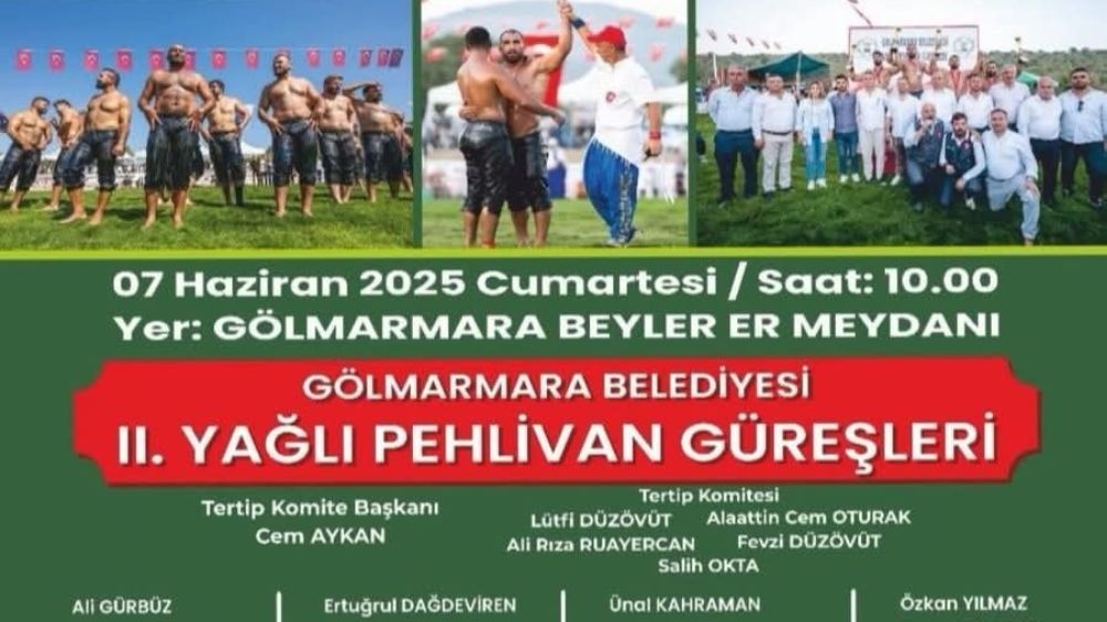  7 Haziran 2025 günü yapılacak Manisa Gölmarmara yağlı pehlivan güreşleri iptal edildi mi ?