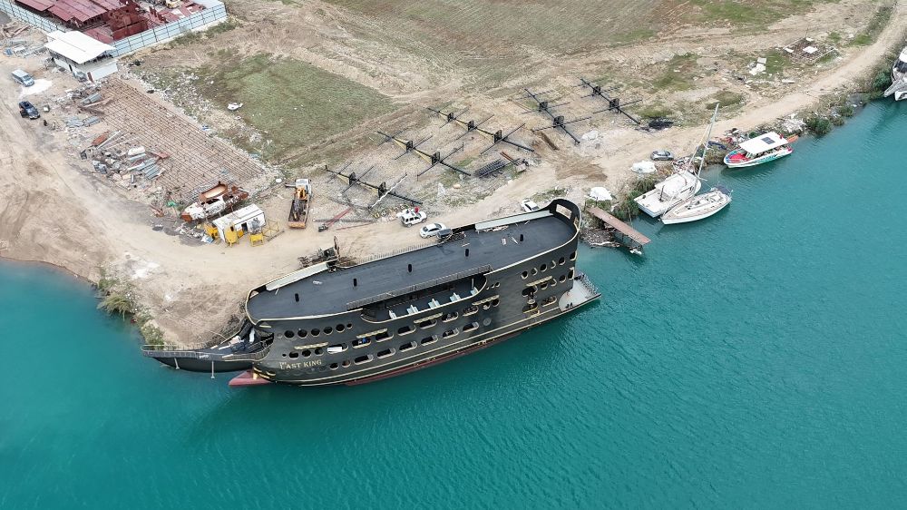 70 kişilik ekip 8 ayda yaptı, 800 ton çelik kullanılıp 300 milyon TL'ye mal oldu