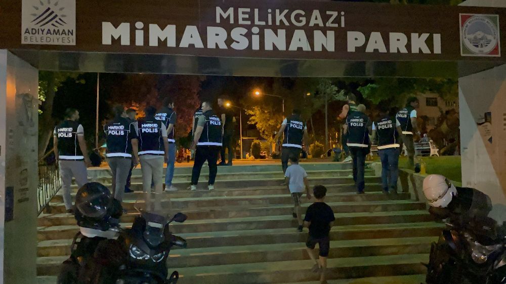 Adıyaman’da narkotik uygulaması yapıldı