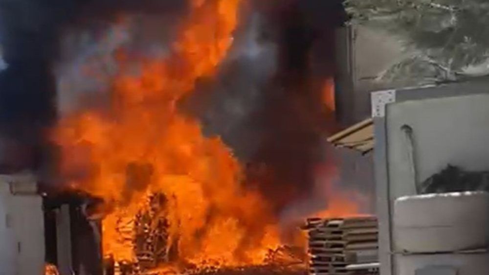 Adıyaman Organize Sanayi Bölgesi'nde fabrika yangını