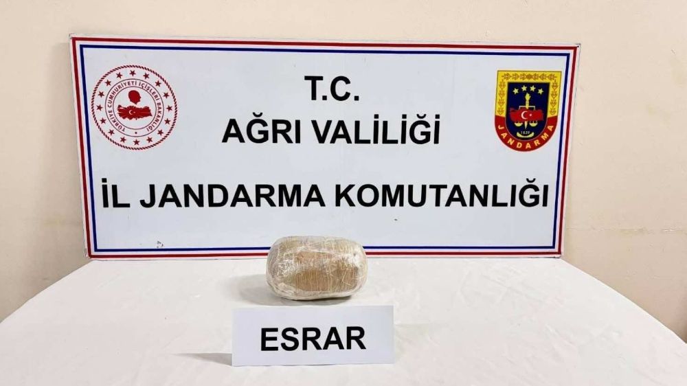 Ağrı’da uyuşturucuyla yakalanan 2 şahıs gözaltına alındı