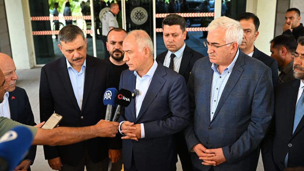  AK Parti Genel Başkan Vekili Efkan Ala Erzurum Oltu Maden Ocağında Vefat eden 3 Kişi çıkarıldı 
