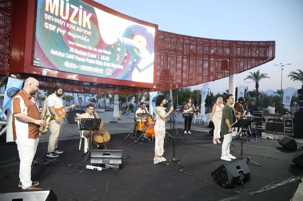 Akdeniz akşamları ‘Müzik Şehrin Kalbinde' konseriyle renkleniyor