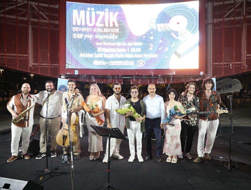 Akdeniz akşamları ‘Müzik Şehrin Kalbinde' konseriyle renkleniyor