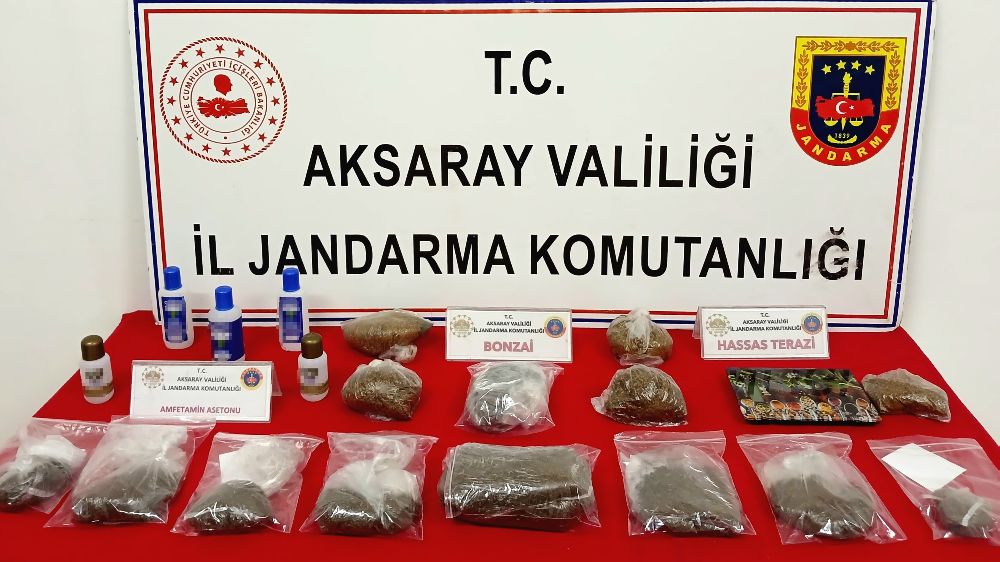 Aksaray'da uyuşturucudan gözaltına alınan 3 kişi tutuklandı