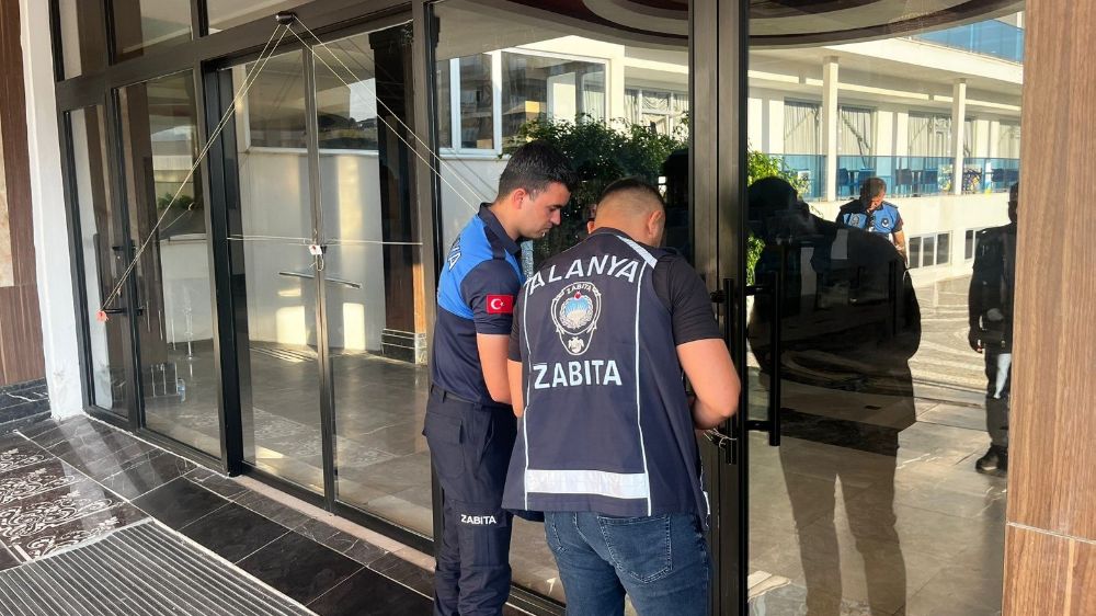 Alanya'da turizm tesisine 112'nci mühür