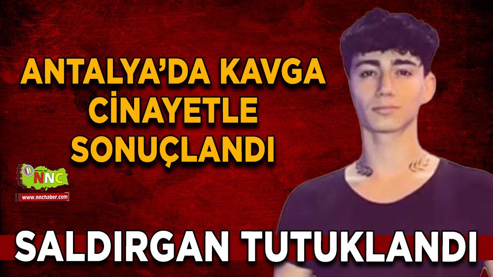 Antalya'da kırık cam şişesiyle cinayet