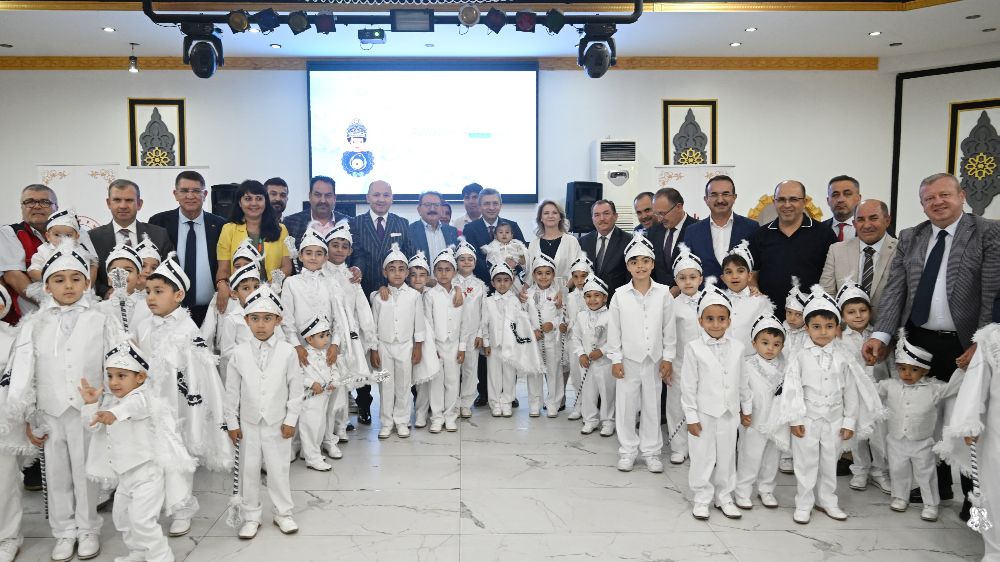 Antalya’da toplu sünnet şöleni heyecanı