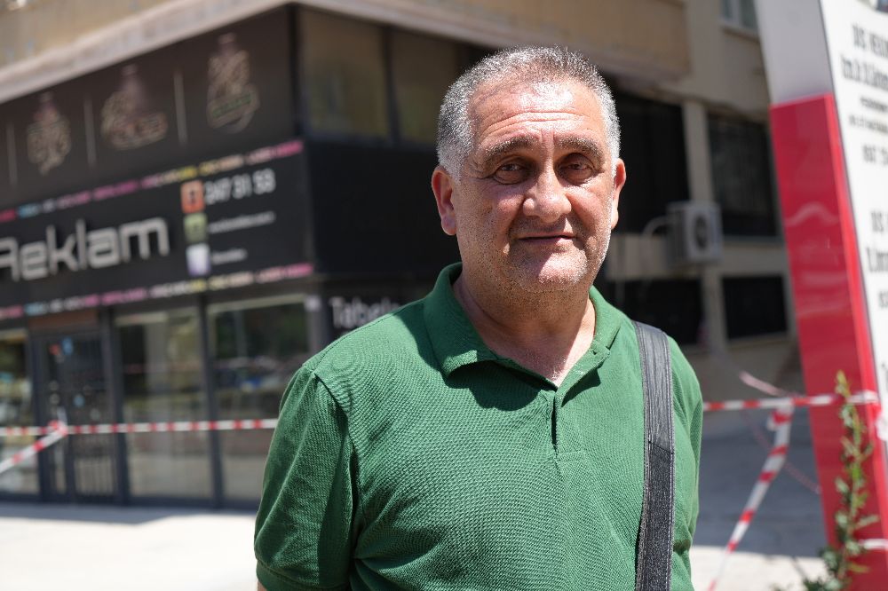 Antalya'da zemin kat kolonu patlayan 7 katlı bina tahliye edildi