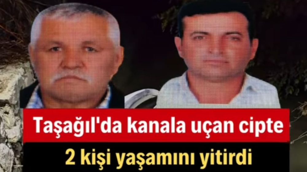 Antalya Manavgat'ta Kanala düşen araçta 2 kişi hayatını kaybetti
