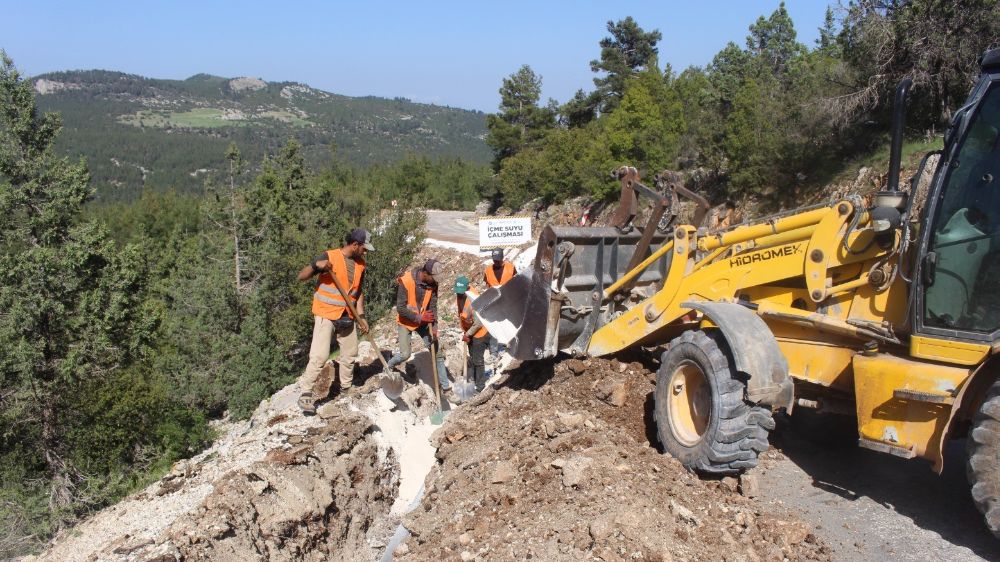 ASAT’tan Korkuteli’de 28 kilometrelik içme suyu çalışması