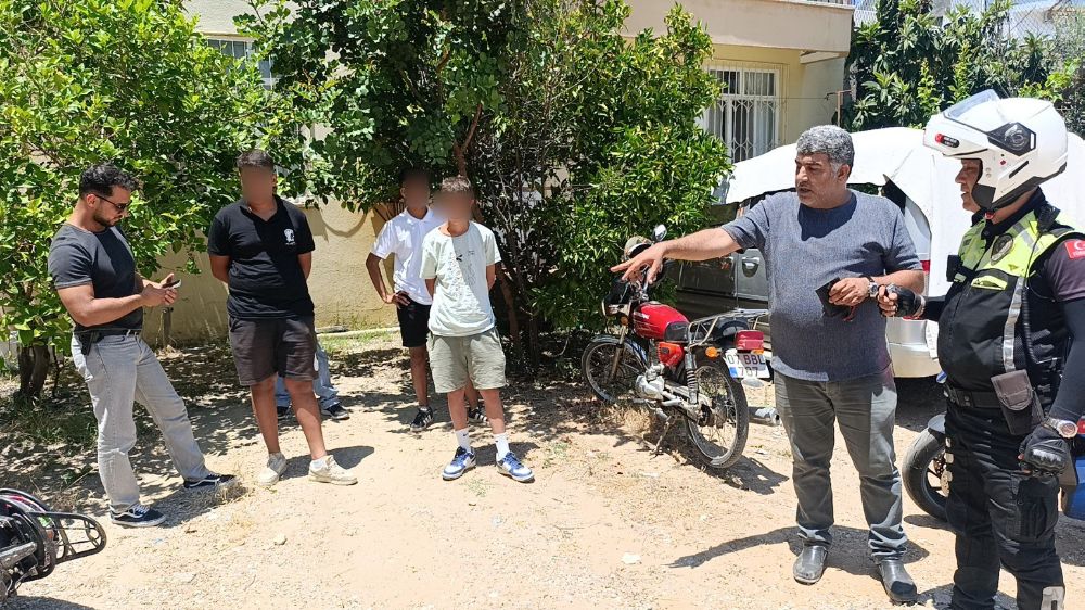 Asayiş ekiplerinden kaçan çocuk sürücülere ceza yağdı