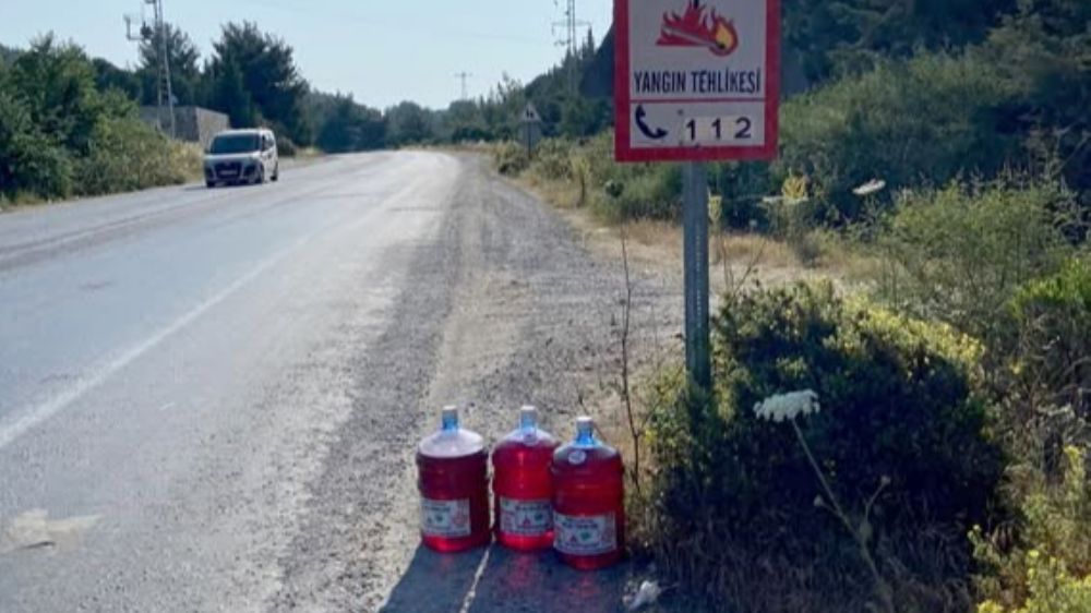  Aydın’da yangınlara ilk müdahale için damacana çözümü
