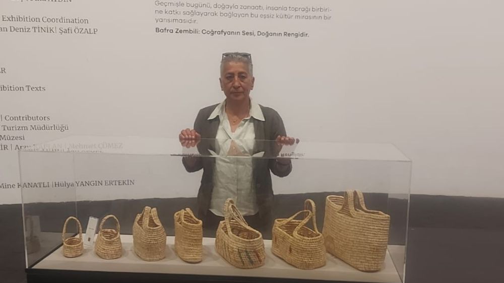 Bafra zembilleri göz kamaştırdı