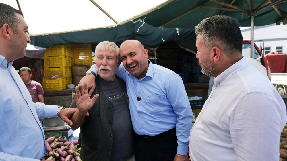 Başkan Albayrak ve heyeti 'AK Parti Seninle Sivrihisar' programına katıldı