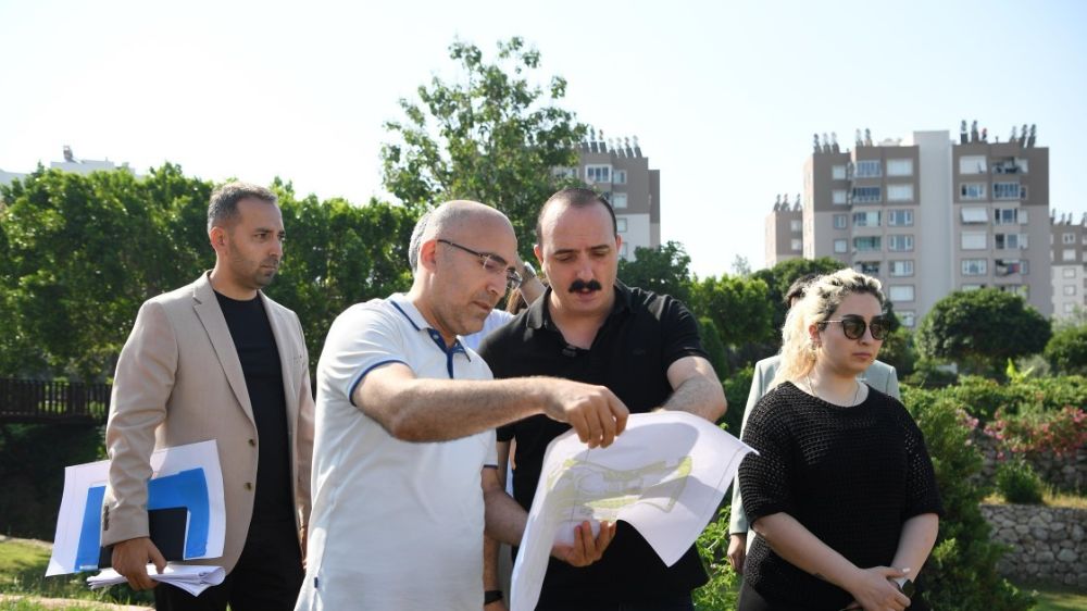 Başkan Kotan planlanan projeleri yerinde inceledi