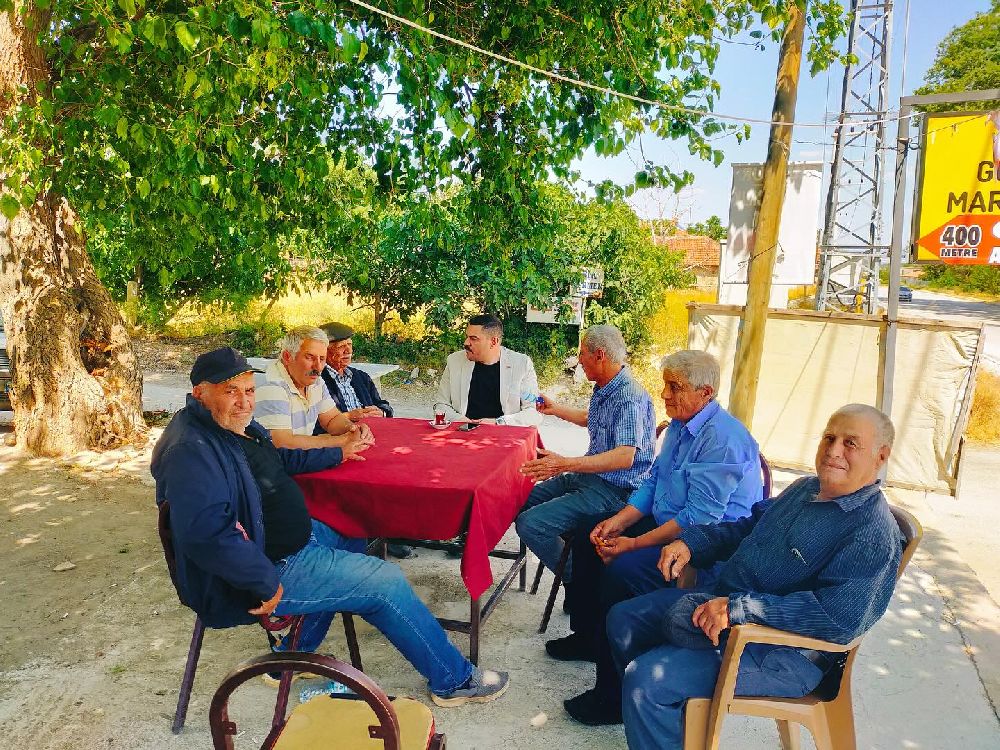 Başkan Mustafa Gün, köylerde vatandaşlarla buluştu