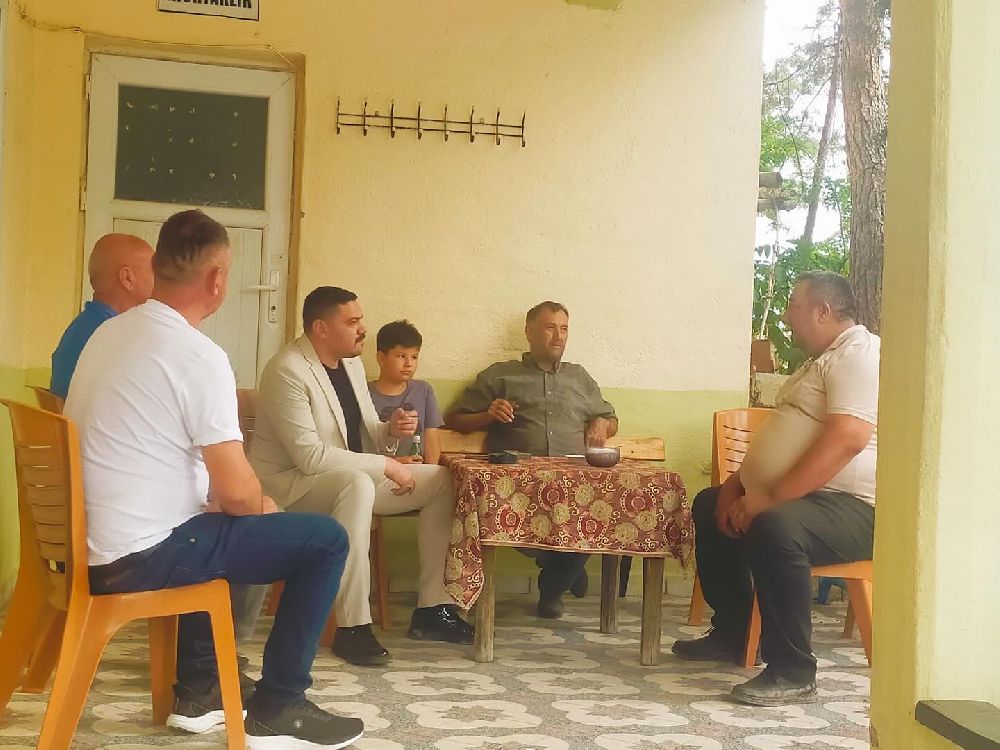 Başkan Mustafa Gün, köylerde vatandaşlarla buluştu