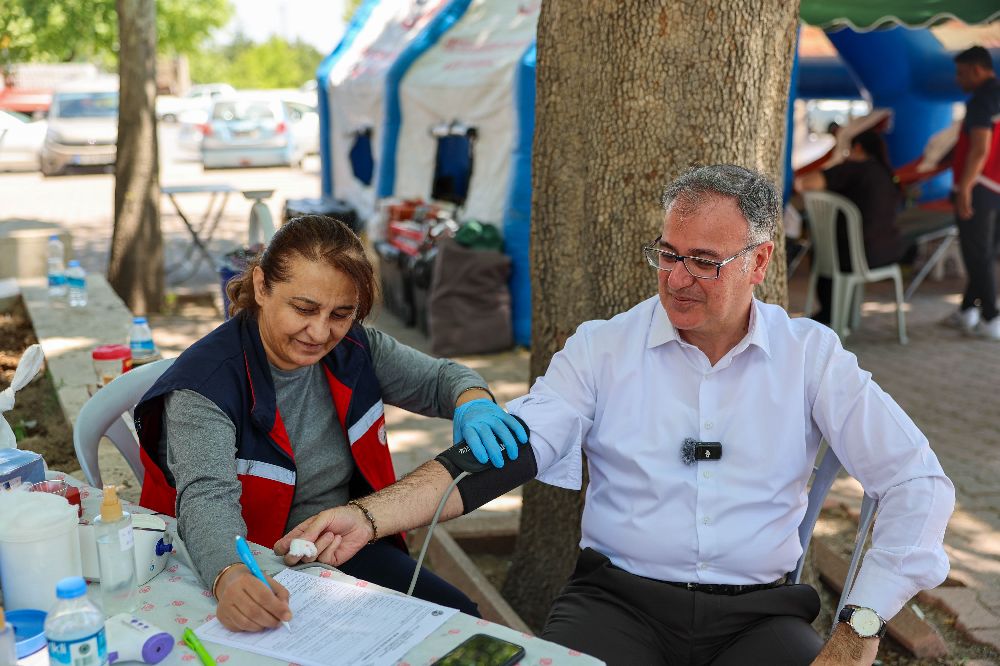 Başkan Özdoğan’dan Vatandaşlara 'kan bağışı' çağrısı
