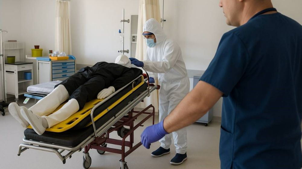 Bozüyük Devlet Hastanesinde 'Turuncu Kod' tatbikatı yapıldı