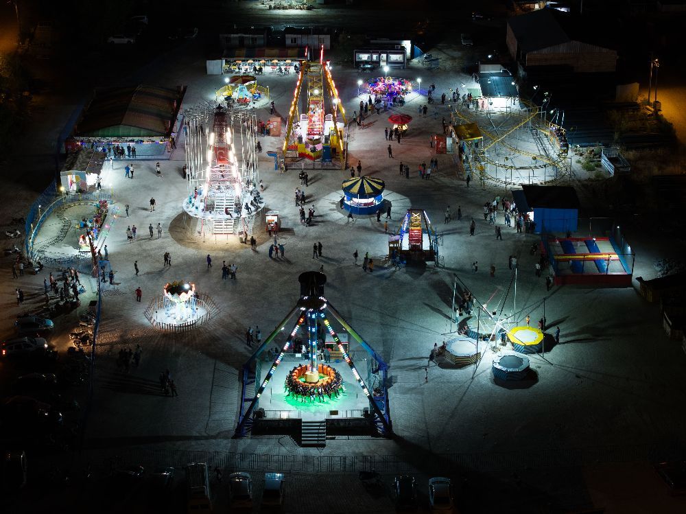 Bucak’ta eğlence başlıyor! Murat Lunapark bayramda hizmete açılıyor