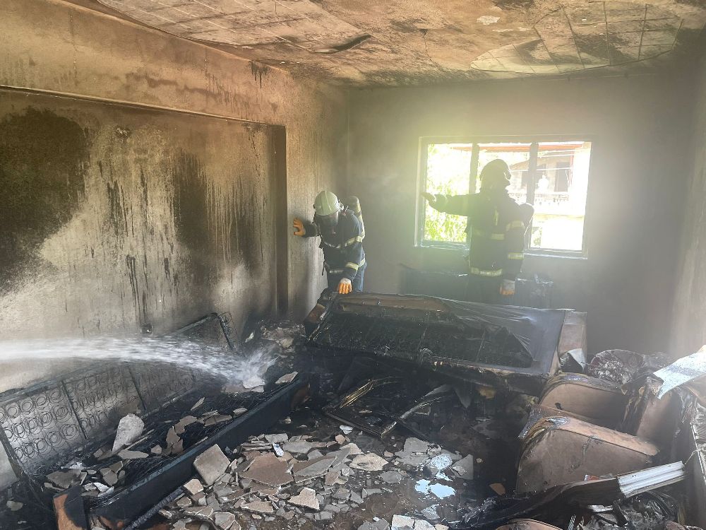 Burdur’da müstakil evde yangın paniği Alevler son anda kontrol altına alındı