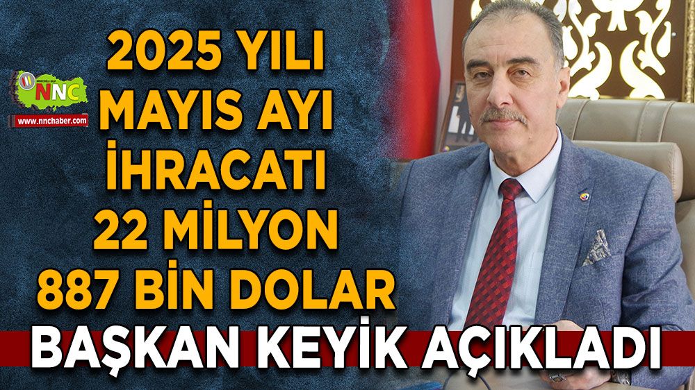 Burdur’dan Çin’e 7 Milyon Dolarlık ihracat! Mayıs ayında %13 artışla rekor kırıldı