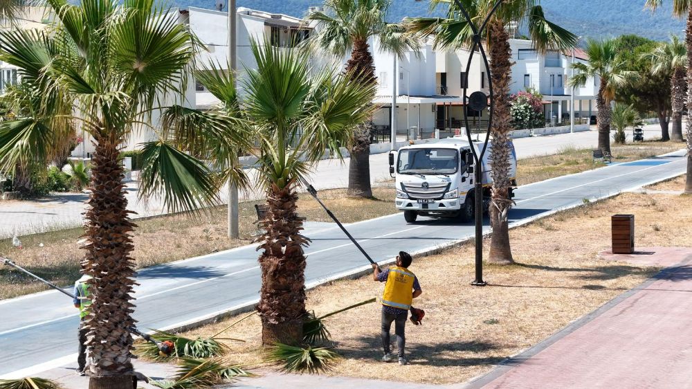  Büyükşehir Belediyesi’nden Davutlar ve Güzelçamlı’da kapsamlı çalışma
