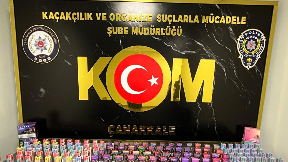 Çanakkale'de kaçakçılıkla mücadele operasyonu