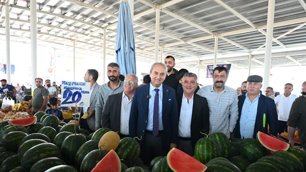 Çankaya Mahallesinin ilk kapalı pazarı hizmete açıldı
