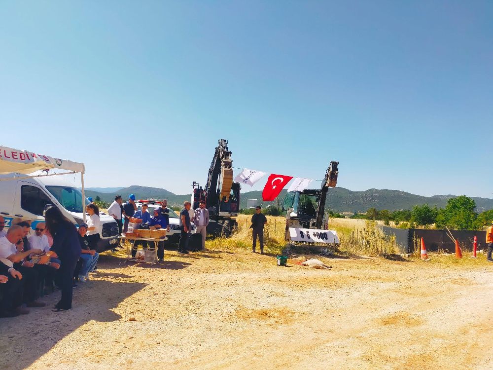 Çeltikçi'de beklenen çalışma başladı! Bu kış doğalgaz yanacak