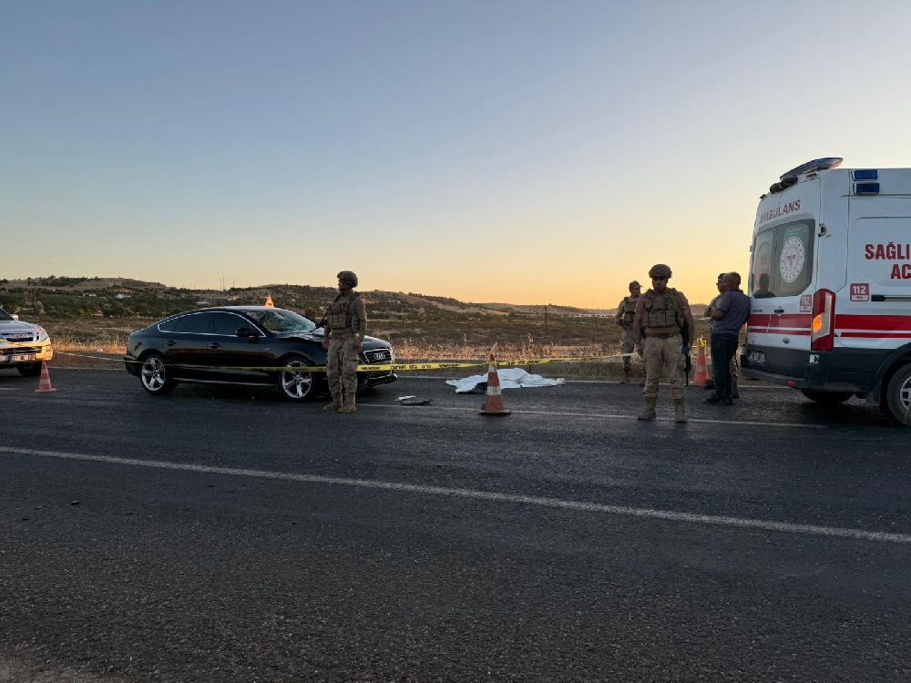 Diyarbakır'da yolun karşısına geçemeye çalışan çifte otomobil çarptı 1 ölü, 1 yaralı