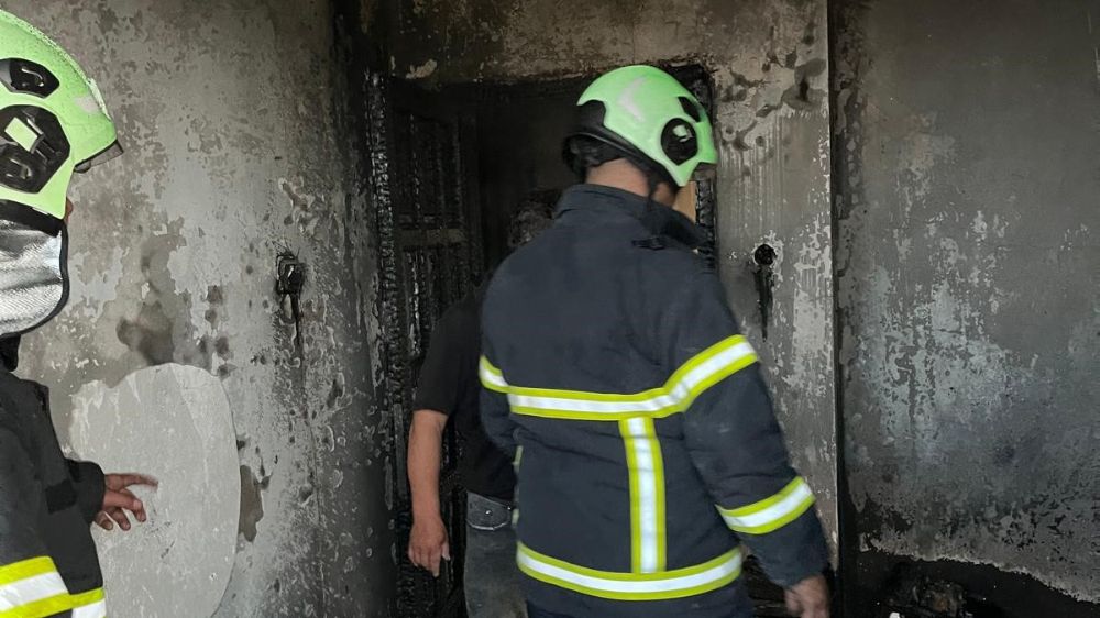 Eğirdir'de soğuk hava deposunda yangın paniği