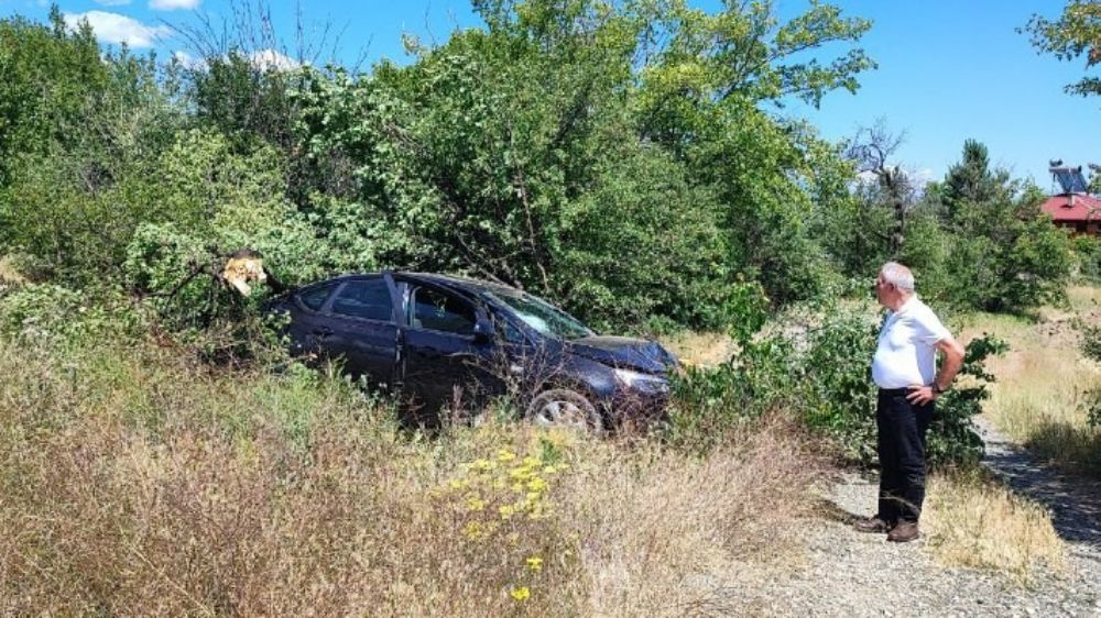 Erzincan-Kemah karayolunda kaza