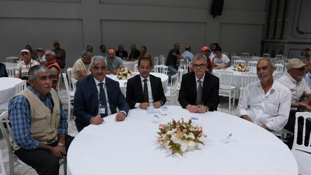 Erzincanlı pancar üreticileri kongrede buluştu