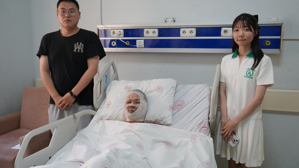 Fabrika patlamasında yaralanan Çinli işçi Van'da tedavi ediliyor